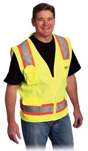Two Tone 6 Pocket Surveyors Vest 1 Two Tone 6 Pocket Surveyors Vest 1