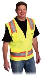 Two Tone 6 Pocket Surveyors Vest 1 Two Tone 6 Pocket Surveyors Vest 1