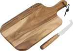 Niagara Cutlery Acacia Cheese Board Set 8 Niagara Cutlery Acacia Cheese Board Set 8