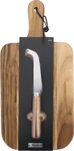 Niagara Cutlery Acacia Cheese Board Set 9 Niagara Cutlery Acacia Cheese Board Set 9