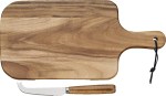 Niagara Cutlery Acacia Cheese Board Set 10 Niagara Cutlery Acacia Cheese Board Set 10