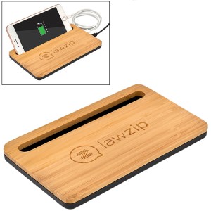 5W Bamboo Desktop Wireless Charger 1 5W Bamboo Desktop Wireless Charger 1
