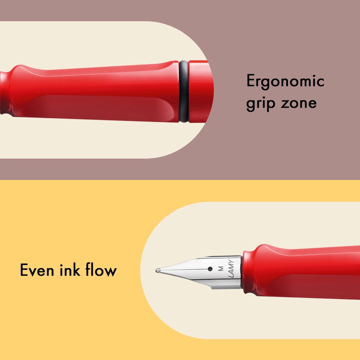 LAMY Safari Fountain Pen Medium 1
