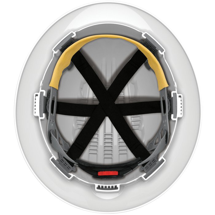 Evolution 6161 Full Brim Vented Hard Hat 1