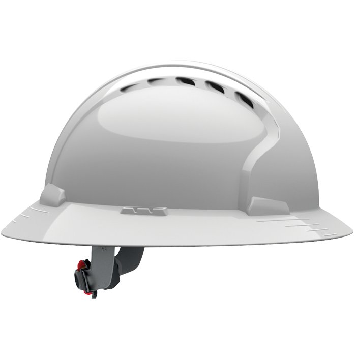 Evolution 6161 Full Brim Vented Hard Hat 1