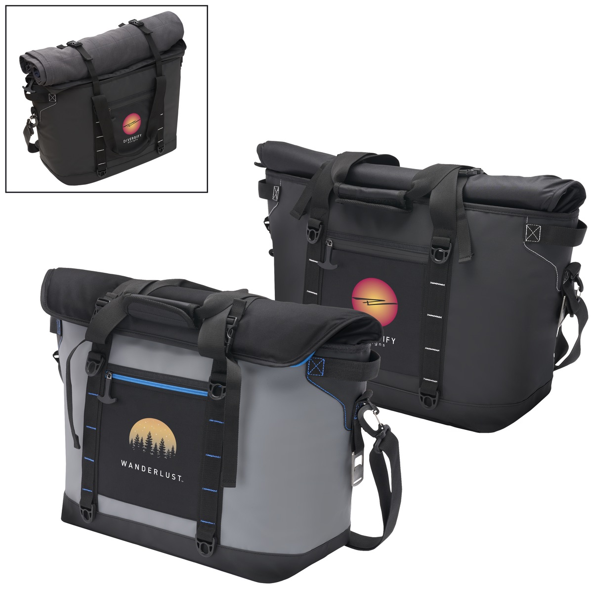 Urban Peak Waterproof Ashforth 38 Can Tote/Cooler 1