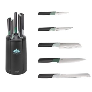 Joseph Joseph® Elevate™ Green Knives Carousel Set 1 Joseph Joseph® Elevate™ Green Knives Carousel Set 1