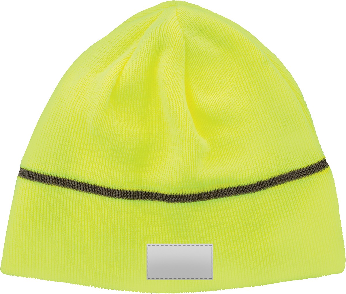 Winter Beanie with Reflective Stripe 1