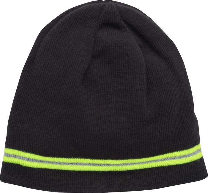 Winter Beanie with Reflective Stripe 1