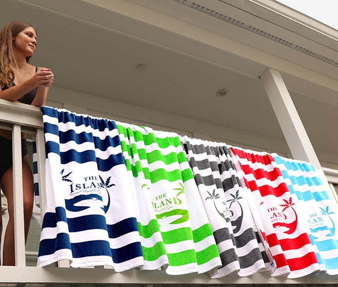 Sandbar Stripe Towel 1