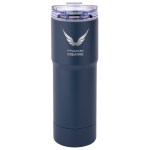 Urban Peak 16 oz Bevel Trail Vacuum Tumbler - Navy Blue/Clear Urban Peak 16 oz Bevel Trail Vacuum Tumbler - Navy Blue/Clear