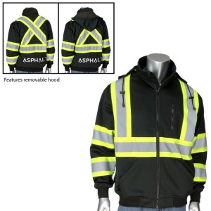 Two-Tone X-Back Full Zip Fleece Black Sweatshirt 1 Two-Tone X-Back Full Zip Fleece Black Sweatshirt 1