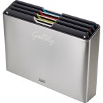 Joseph Joseph® Folio™ Steel 4-piece Cut Board Set 1 Joseph Joseph® Folio™ Steel 4-piece Cut Board Set 1