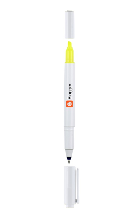 uni-ball Combi White Highlighter Pen 1