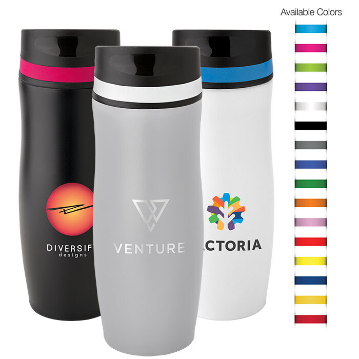 14 Oz. Persona® Wave Trail Vacuum Tumbler 1 14 Oz. Persona® Wave Trail Vacuum Tumbler 1