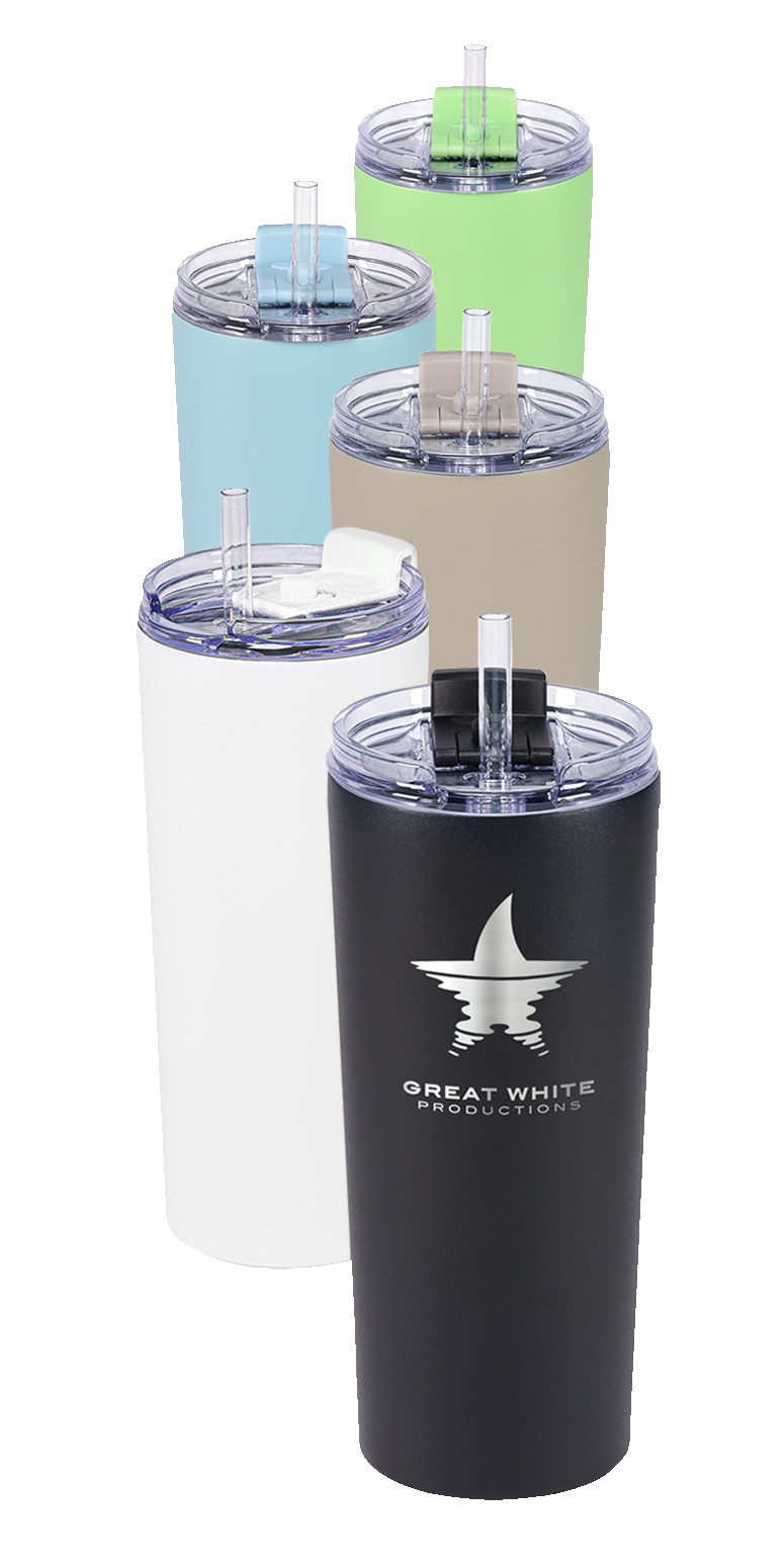 20oz Urban Peak Cascade Pop-Up Straw Tumbler 1