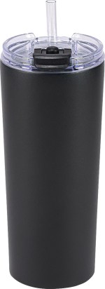 20oz Urban Peak Cascade Pop-Up Straw Tumbler - BLACK 20oz Urban Peak Cascade Pop-Up Straw Tumbler - BLACK