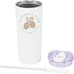 20oz Urban Peak Cascade Pop-Up Straw Tumbler 2 20oz Urban Peak Cascade Pop-Up Straw Tumbler 2