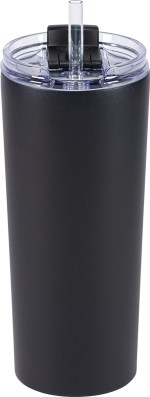 20oz Urban Peak Cascade Pop-Up Straw Tumbler - BLACK 20oz Urban Peak Cascade Pop-Up Straw Tumbler - BLACK