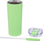 20oz Urban Peak Cascade Pop-Up Straw Tumbler - GREEN 20oz Urban Peak Cascade Pop-Up Straw Tumbler - GREEN