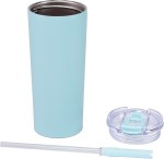 20oz Urban Peak Cascade Pop-Up Straw Tumbler - LIGHT BLUE 20oz Urban Peak Cascade Pop-Up Straw Tumbler - LIGHT BLUE