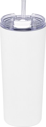 20oz Urban Peak Cascade Pop-Up Straw Tumbler - WHITE 20oz Urban Peak Cascade Pop-Up Straw Tumbler - WHITE