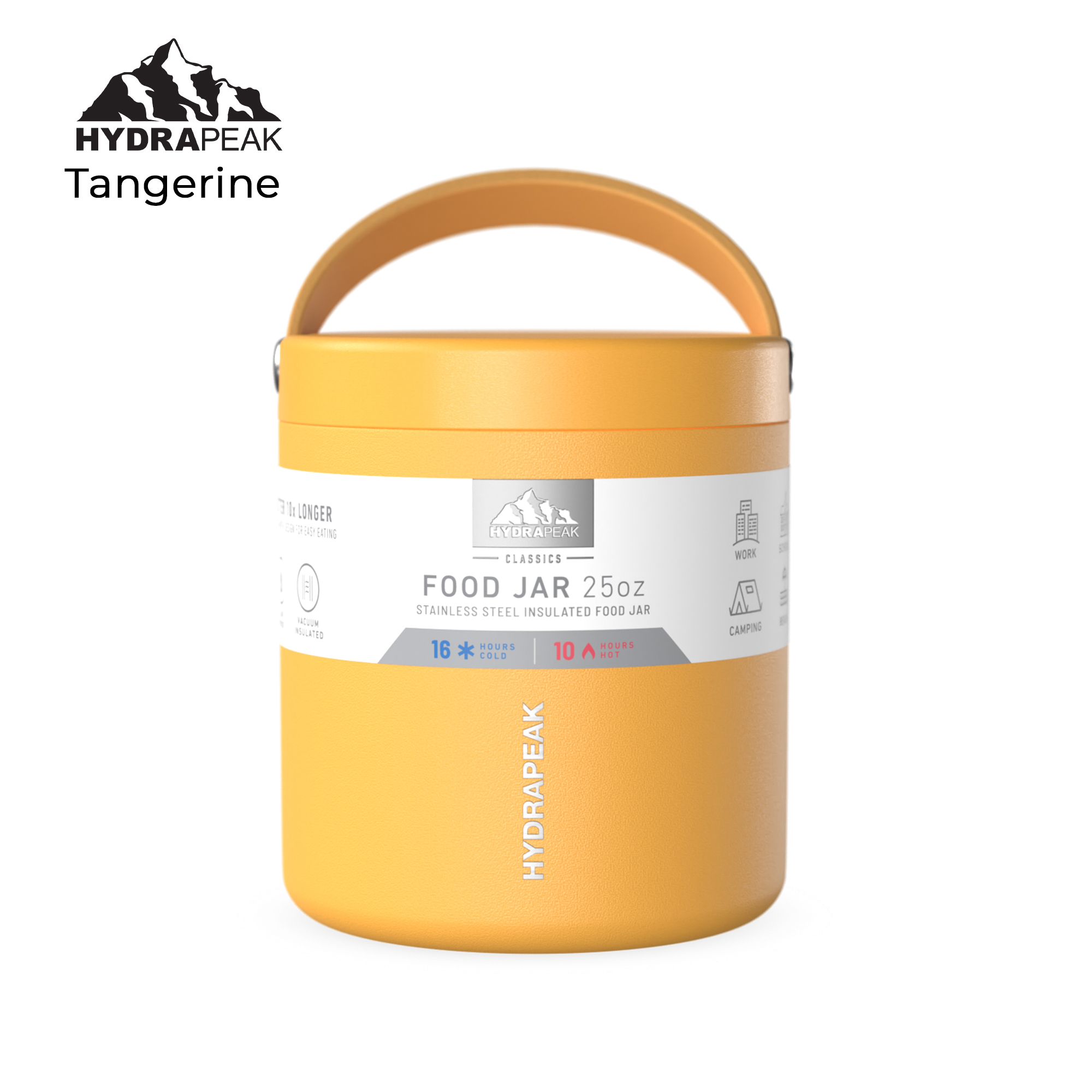 HYDRAPEAK 25oz Insulated Stainless Steel Food Jar with Lid 1