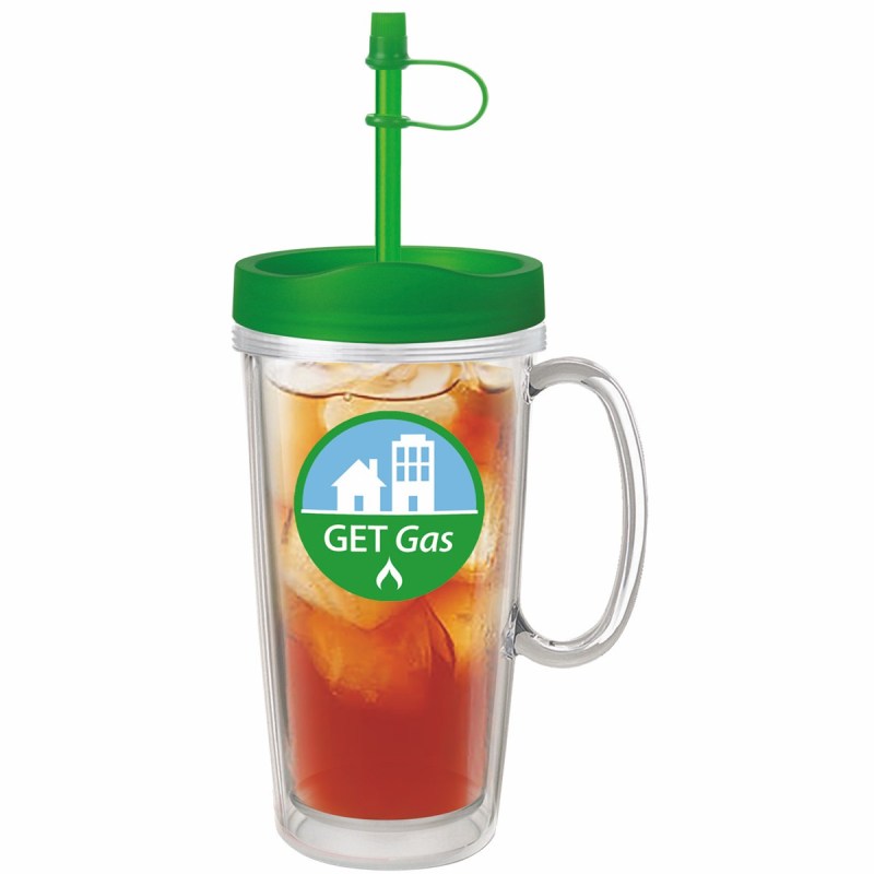 16 Oz. Clear Concept Mug w/Handle - Made in the USA 1 16 Oz. Clear Concept Mug w/Handle - Made in the USA 1