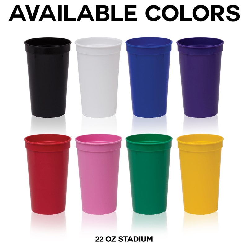 22 Oz. Stadium Cup- Made in the USA 17 22 Oz. Stadium Cup- Made in the USA 17