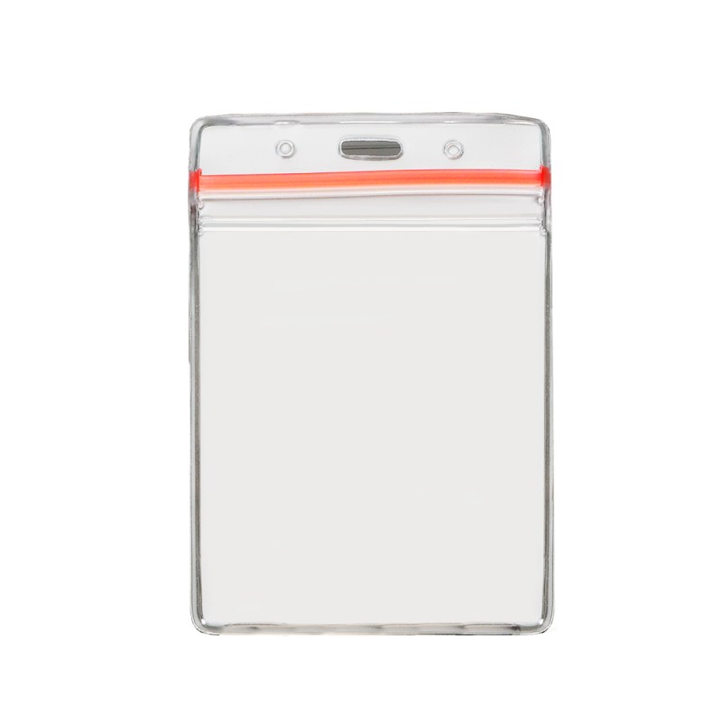 3 5/8" x 4 5/18" Blank Vertical Vinyl Pouch with Zipper 1 3 5/8" x 4 5/18" Blank Vertical Vinyl Pouch with Zipper 1