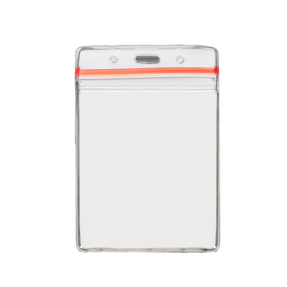 3 5/8" x 4 5/18" Blank Vertical Vinyl Pouch with Zipper 1 3 5/8" x 4 5/18" Blank Vertical Vinyl Pouch with Zipper 1