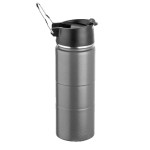 Basecamp Mount Hood Stainless Water Bottle - 19 Oz - Charcoal Blank Basecamp Mount Hood Stainless Water Bottle - 19 Oz - Charcoal Blank