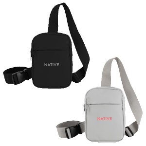 Crosscut Recycled PU Crossbody Bag 1 Crosscut Recycled PU Crossbody Bag 1