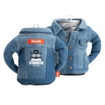 The Denim Can Cooler, By Puffin Drinkwear - Denim Thermal Transfer The Denim Can Cooler, By Puffin Drinkwear - Denim Thermal Transfer