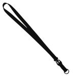 3/4" Multi color (Top and bottom) Nylon Lanyard with Plastic Slide Buckle R 1 3/4" Multi color (Top and bottom) Nylon Lanyard with Plastic Slide Buckle R 1