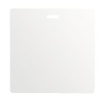3 1/2" X 3 1/2" Plastic Identification Badge - Blank 3 1/2" X 3 1/2" Plastic Identification Badge - Blank