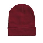 Sportsman SP12 12" Knit Beanie - Cardinal Red Blank Sportsman SP12 12" Knit Beanie - Cardinal Red Blank