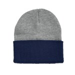 Sportsman SP12 12" Knit Beanie - Heather Gray Blank Sportsman SP12 12" Knit Beanie - Heather Gray Blank