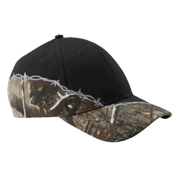 Kati LC4BW Barbed Wire Embroidery Camo Cap 1