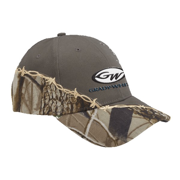 Kati LC4BW Barbed Wire Embroidery Camo Cap 1