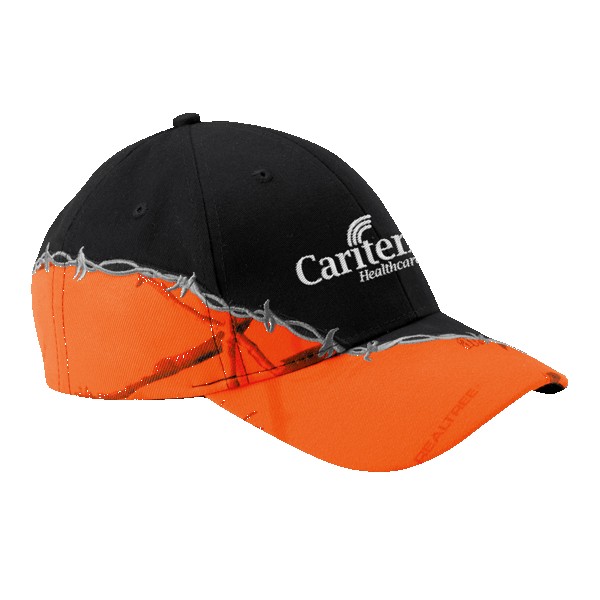 Kati LC4BW Barbed Wire Embroidery Camo Cap 1