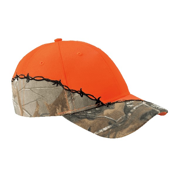 Kati LC4BW Barbed Wire Embroidery Camo Cap 1