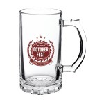 Stout 16 oz Glass Pint Beer Steins - Clear Spectrum Digital Print Stout 16 oz Glass Pint Beer Steins - Clear Spectrum Digital Print