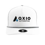 Zapped Blackhawk R+ Hat - Off-White, Black&White Chainlink Rope Zapped Blackhawk R+ Hat - Off-White, Black&White Chainlink Rope
