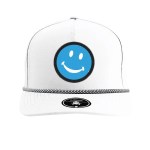 Zapped Blackhawk R+ Hat - Off-White, Black&White Chainlink Rope Zapped Blackhawk R+ Hat - Off-White, Black&White Chainlink Rope