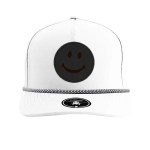 Zapped Blackhawk R+ Hat - Off-White, Black&White Chainlink Rope Zapped Blackhawk R+ Hat - Off-White, Black&White Chainlink Rope