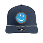 Zapped Blackhawk R+ Hat - Light Navy, Black&White Chainlink Rope Zapped Blackhawk R+ Hat - Light Navy, Black&White Chainlink Rope