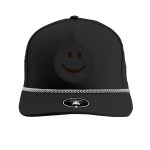 Zapped Blackhawk R+ Hat - Black, Black&White Chainlink Zapped Blackhawk R+ Hat - Black, Black&White Chainlink