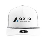 Zapped Blackhawk R+ Hat - Off-White, Black&White Chainlink Rope Zapped Blackhawk R+ Hat - Off-White, Black&White Chainlink Rope