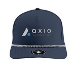 Zapped Blackhawk R+ Hat - Light Navy, Black&White Chainlink Rope Zapped Blackhawk R+ Hat - Light Navy, Black&White Chainlink Rope